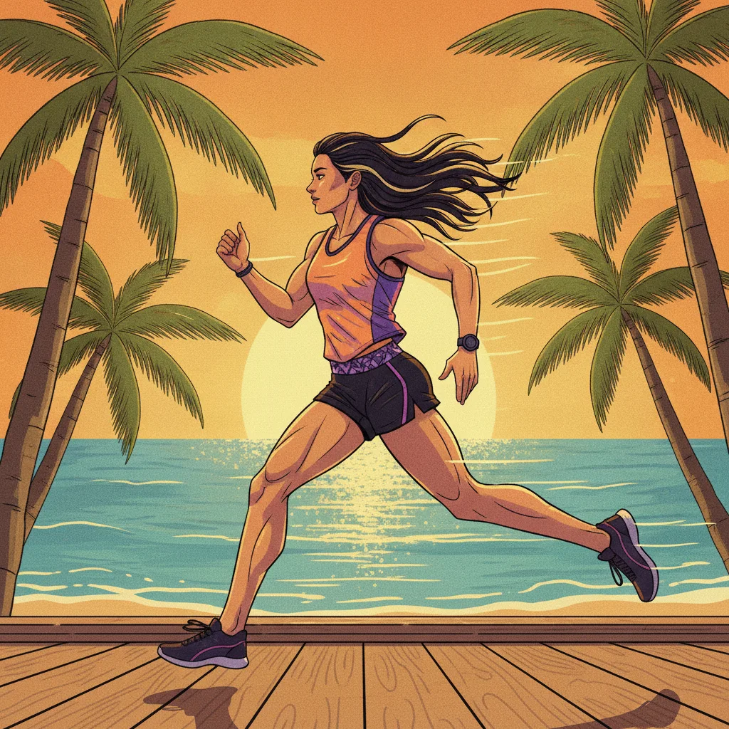 Boardwalk sprinter